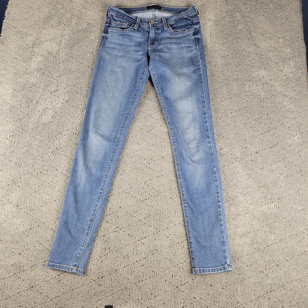 Flying Monkey Jeans Womens 26 Blue Skinny Medium Wash Stretch Made In USA Denim